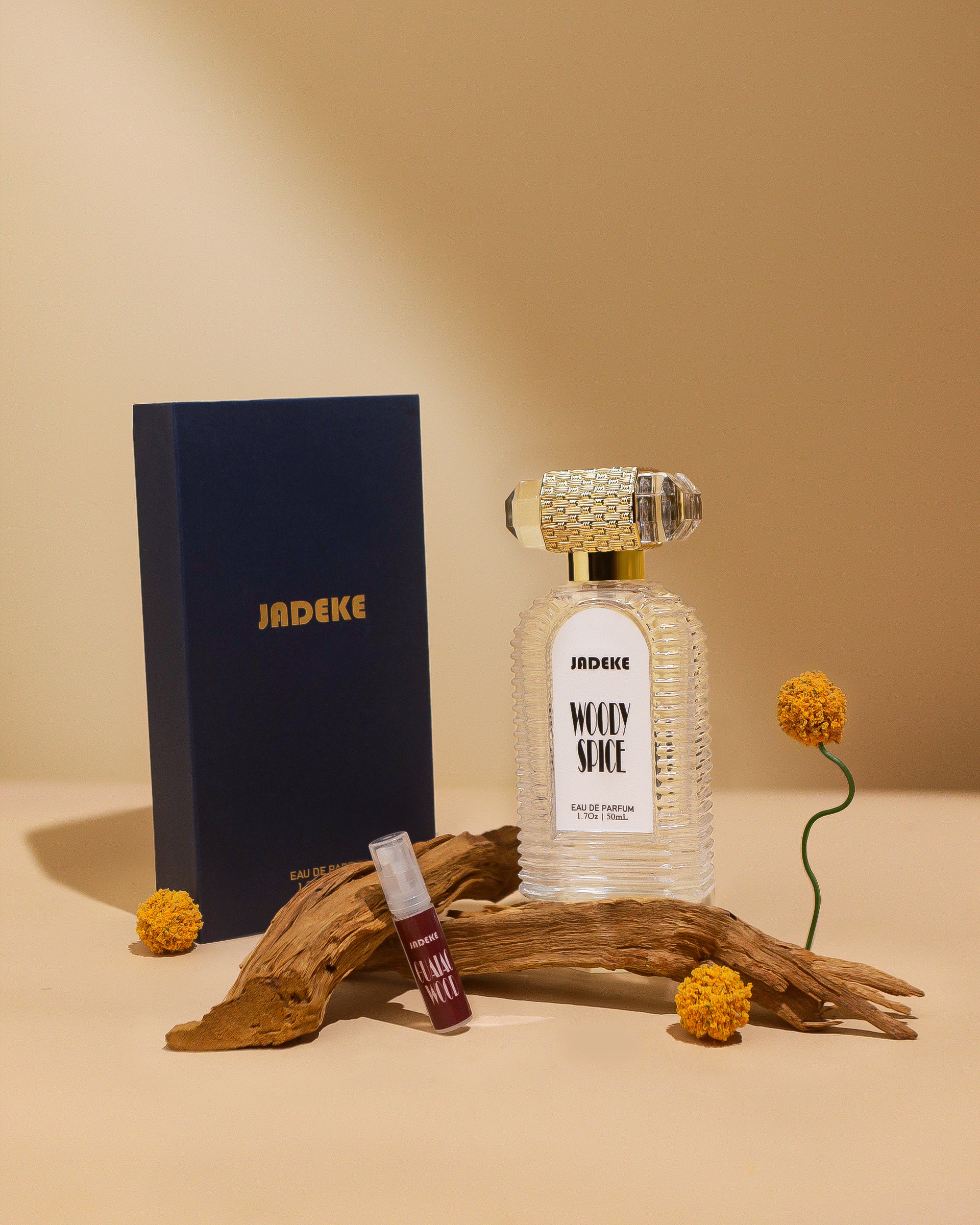Woody Spicy Eau de Perfume 50ml/1.7oz Inspired by Amber Wood Ajmal
